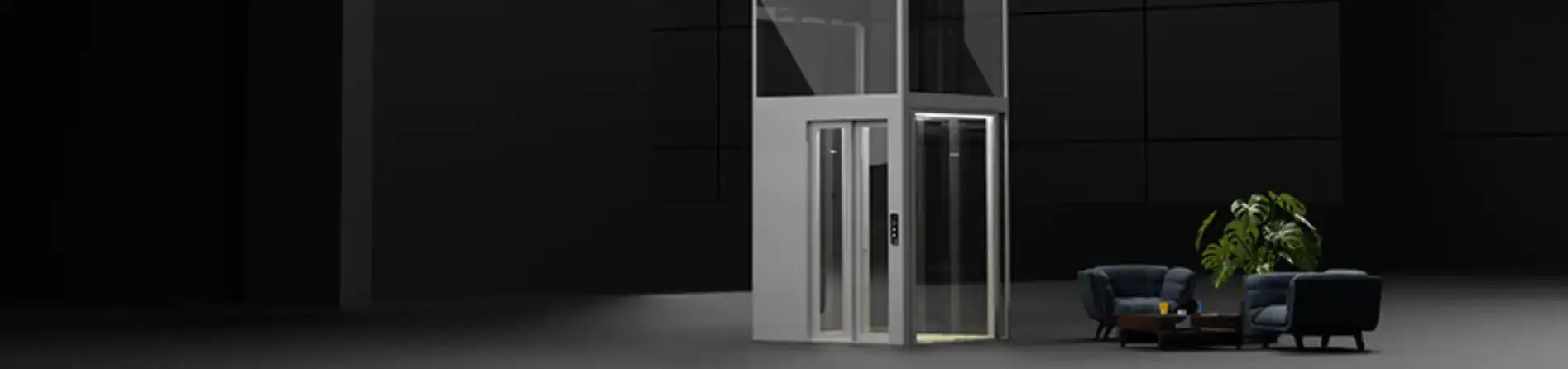 Gearless Belt Drive Home Lifts