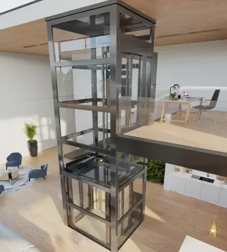 Residential luxury lift