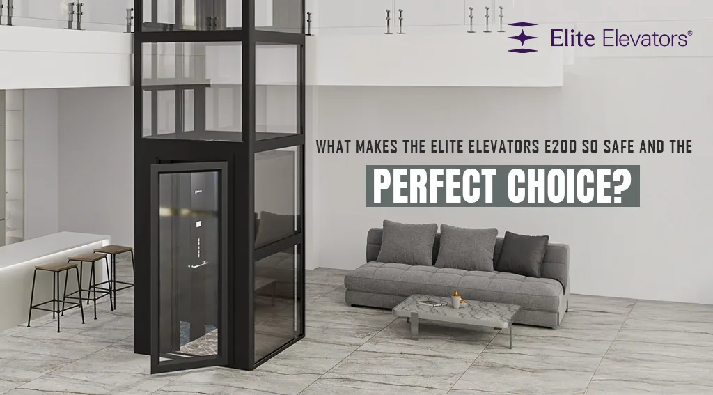 safe and perfect choice E200 home elevators