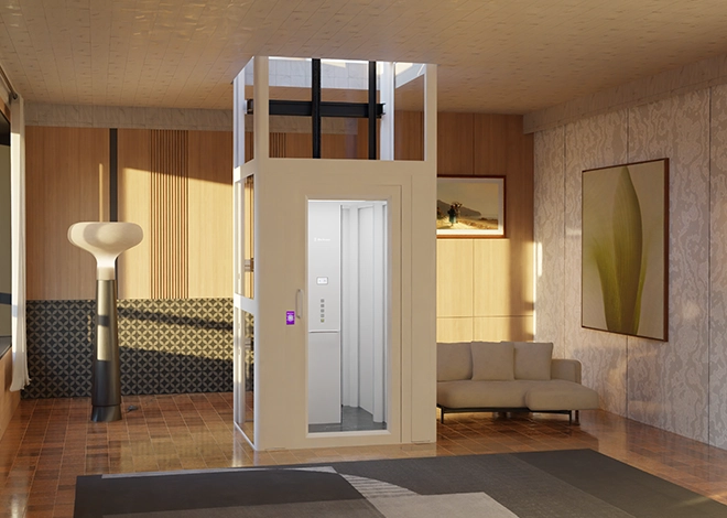 hydraulic indoor and outdoor compatible elevators - Elite Elevators