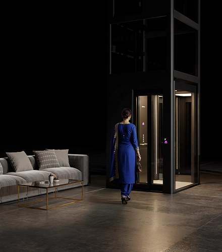luxury house lift-for home - Elite Elevators