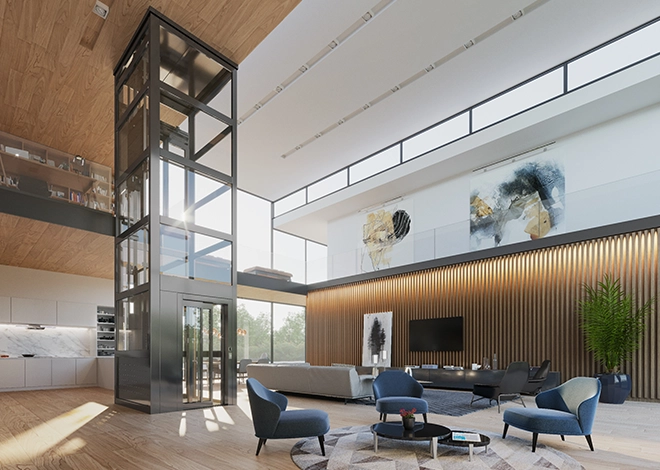 ultra-silent operation gearless home elevators - Elite Elevators