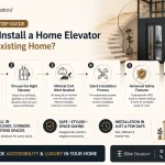 how to install home elevator in existing house