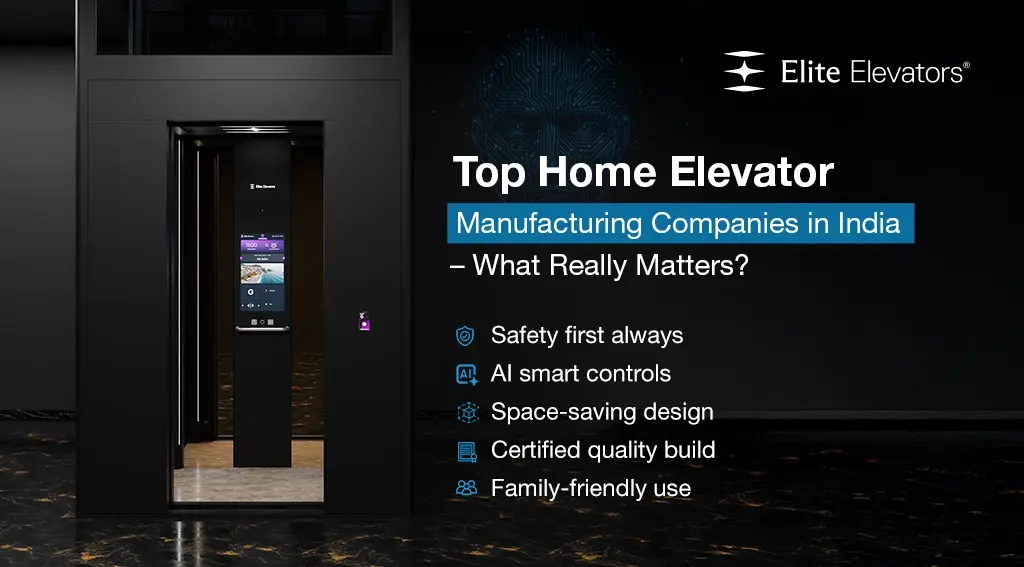 top home elevator manufacturing companies in india - Elite Elevators