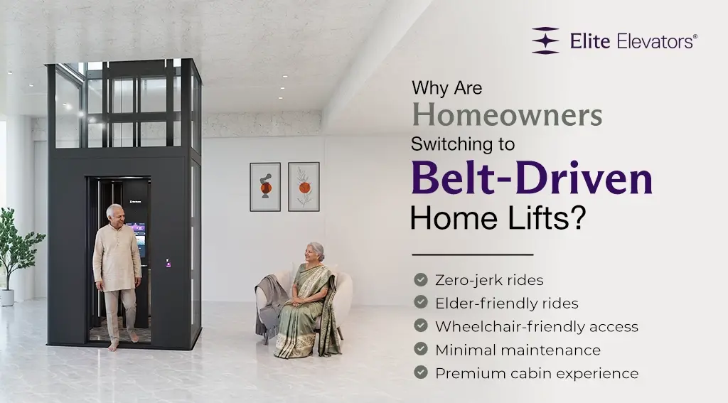 belt driven home lifts in India belt driven home lifts in India