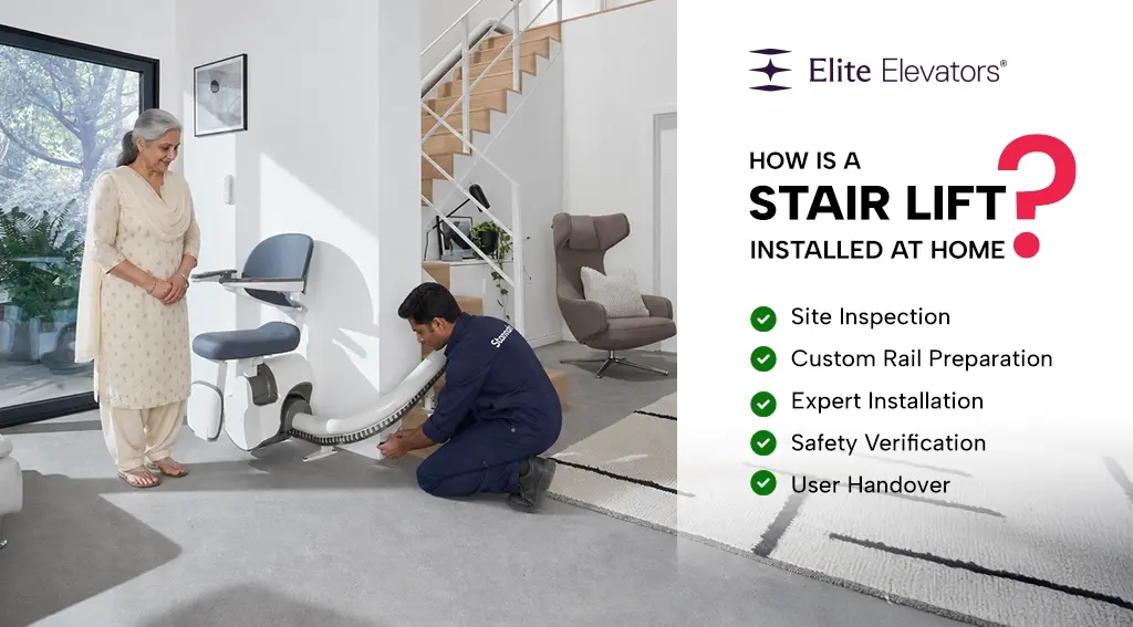 how to install a stair lift at home how to install a stair lift at home
